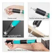 PISTOLA  DE CLAVOS FULMINANTES