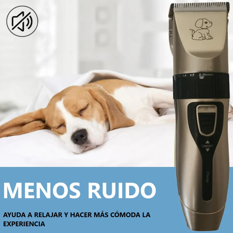 Maquina Corta Pelo Mascota KIT Completo Inalámbrica.